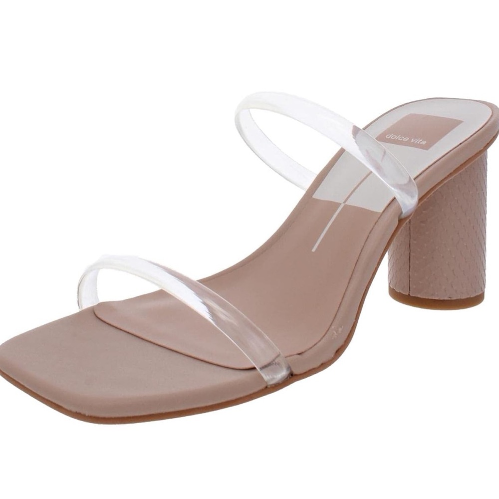 Dolce Vita Size 8 Merrick Nude Strap Heel Sandal